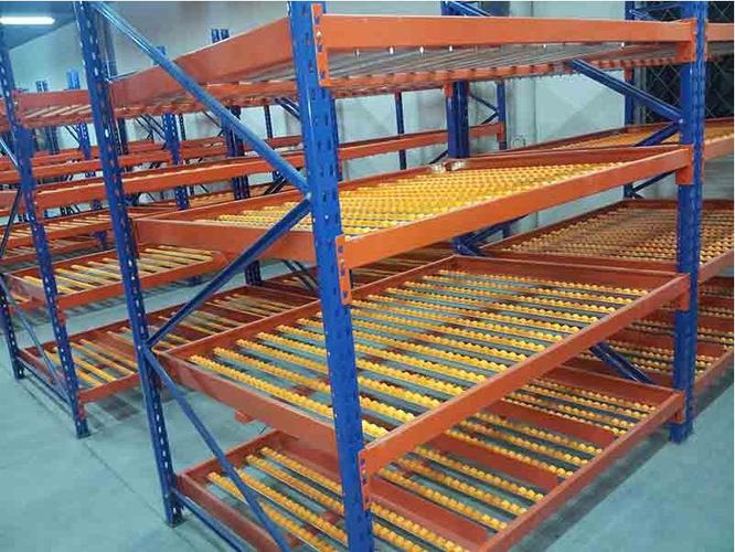 sliding sorting rack lean tube goods rack warehous